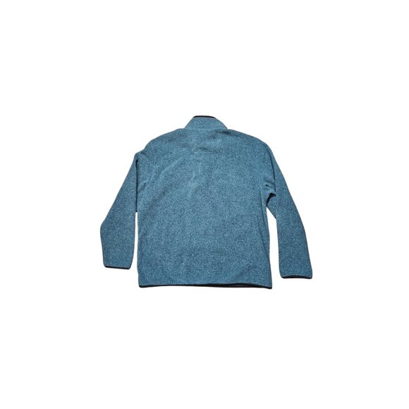 GH Bass Men's Teal Fleece Pullover - Size Large - Picture 2 of 3